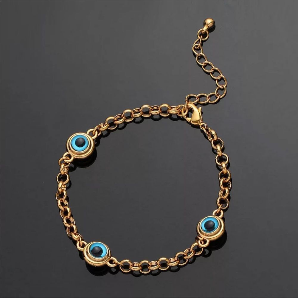 🧿Blue evil eye bracelet🧿